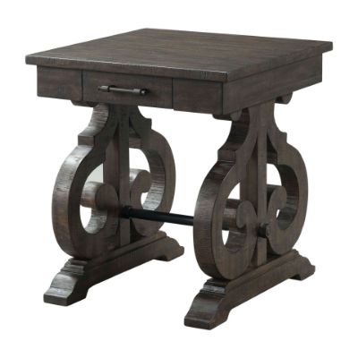 Stone Occasional Square Side Table Charcoal Angled Silo.jpg